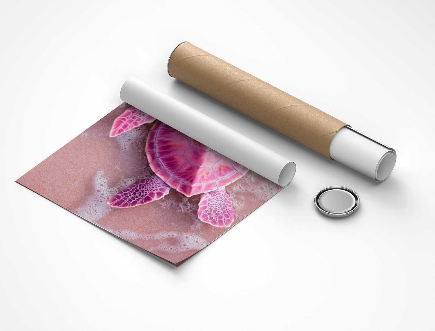 Rolled poster