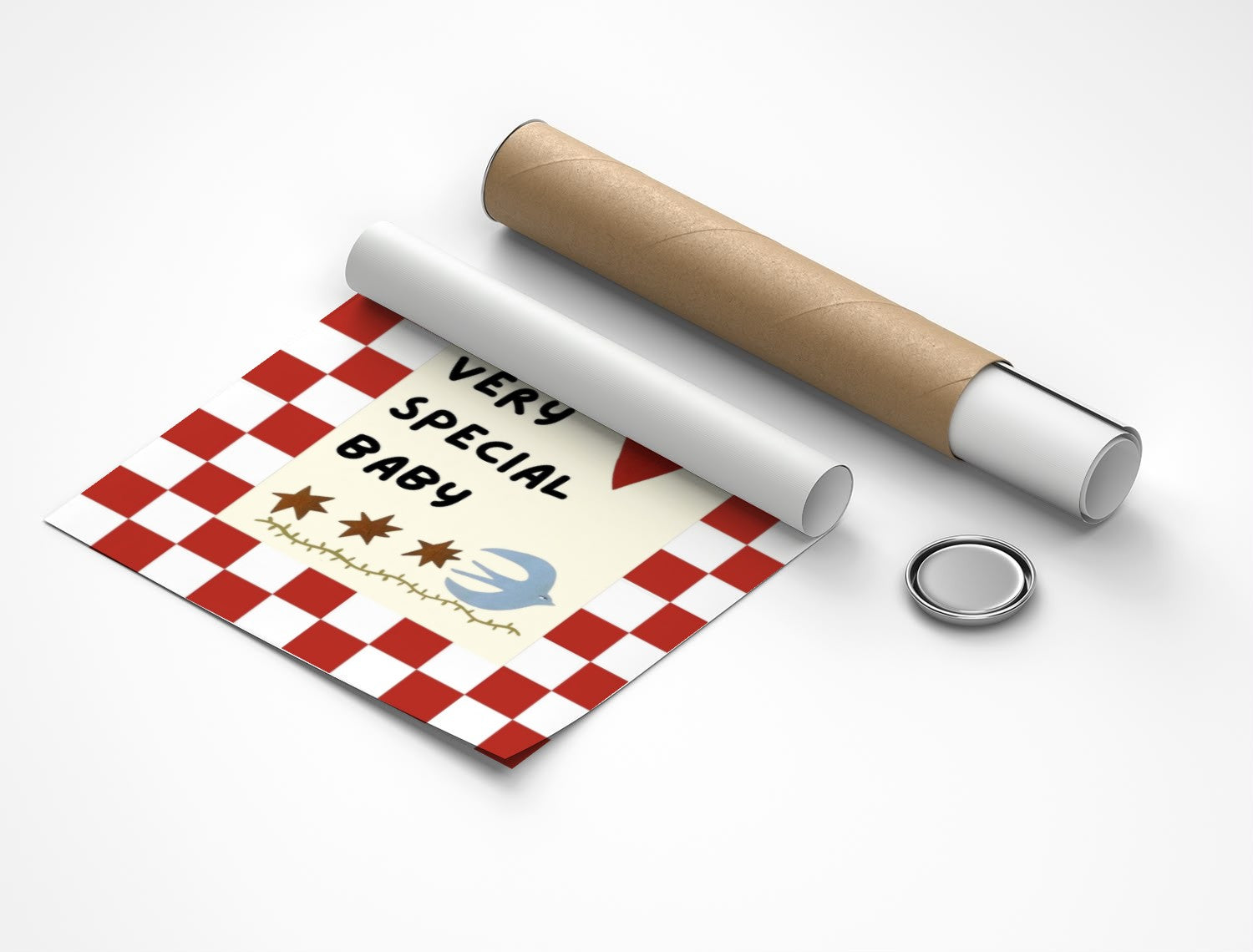 Rolled poster