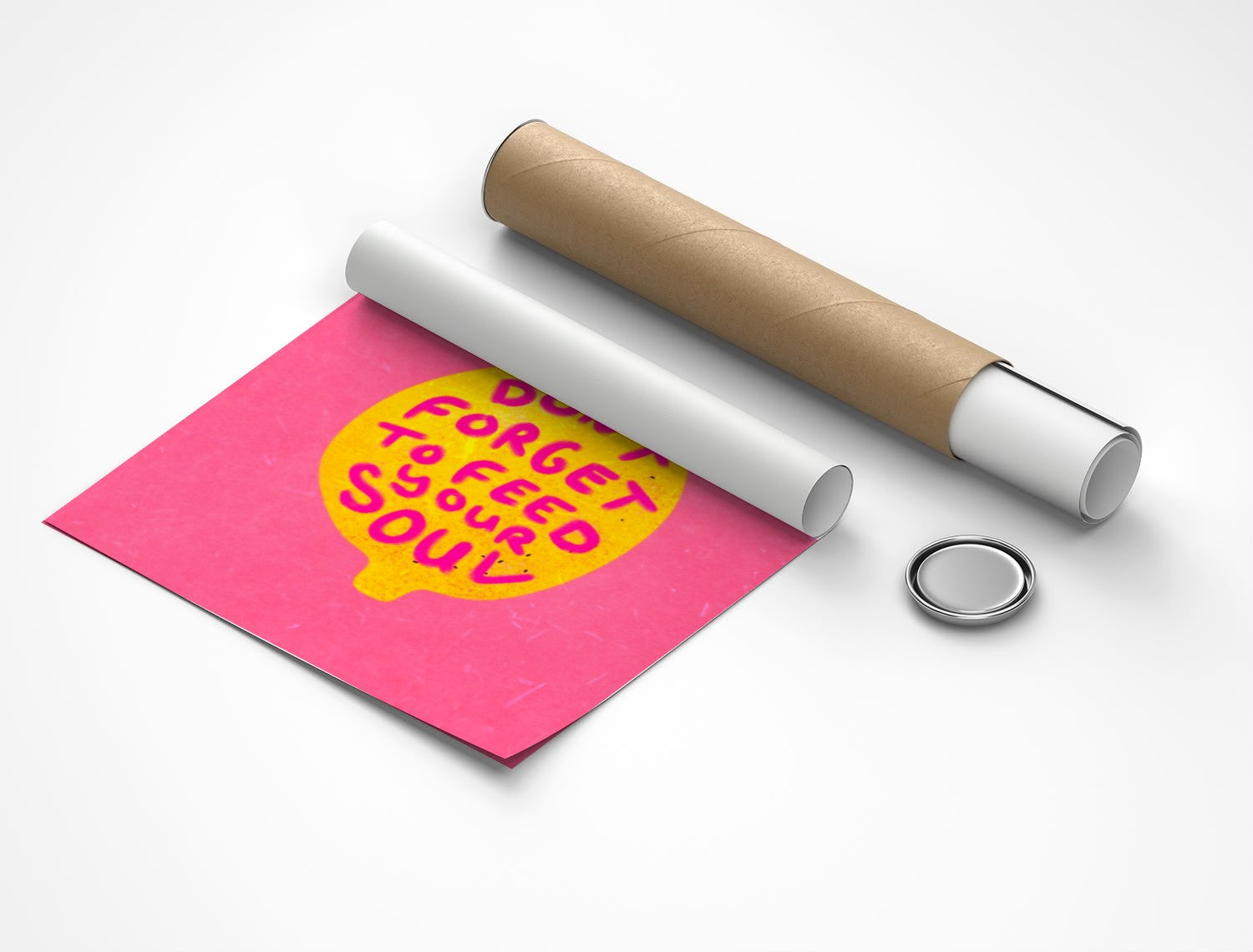 Rolled poster