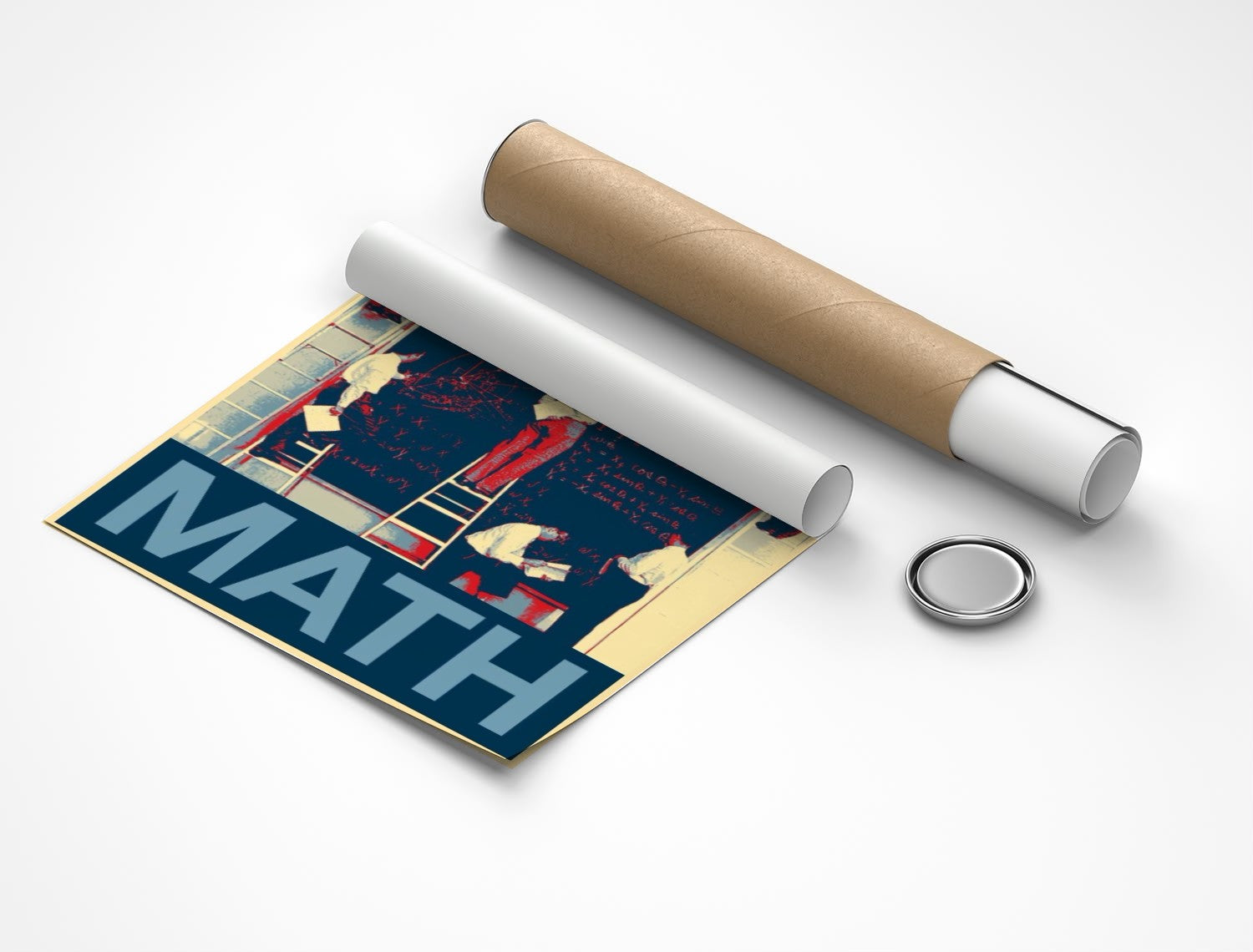 Rolled poster
