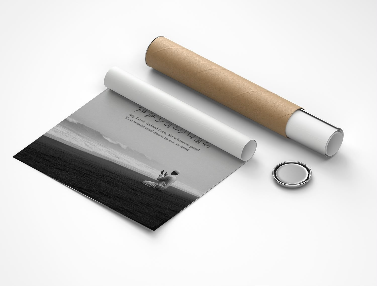 Rolled poster