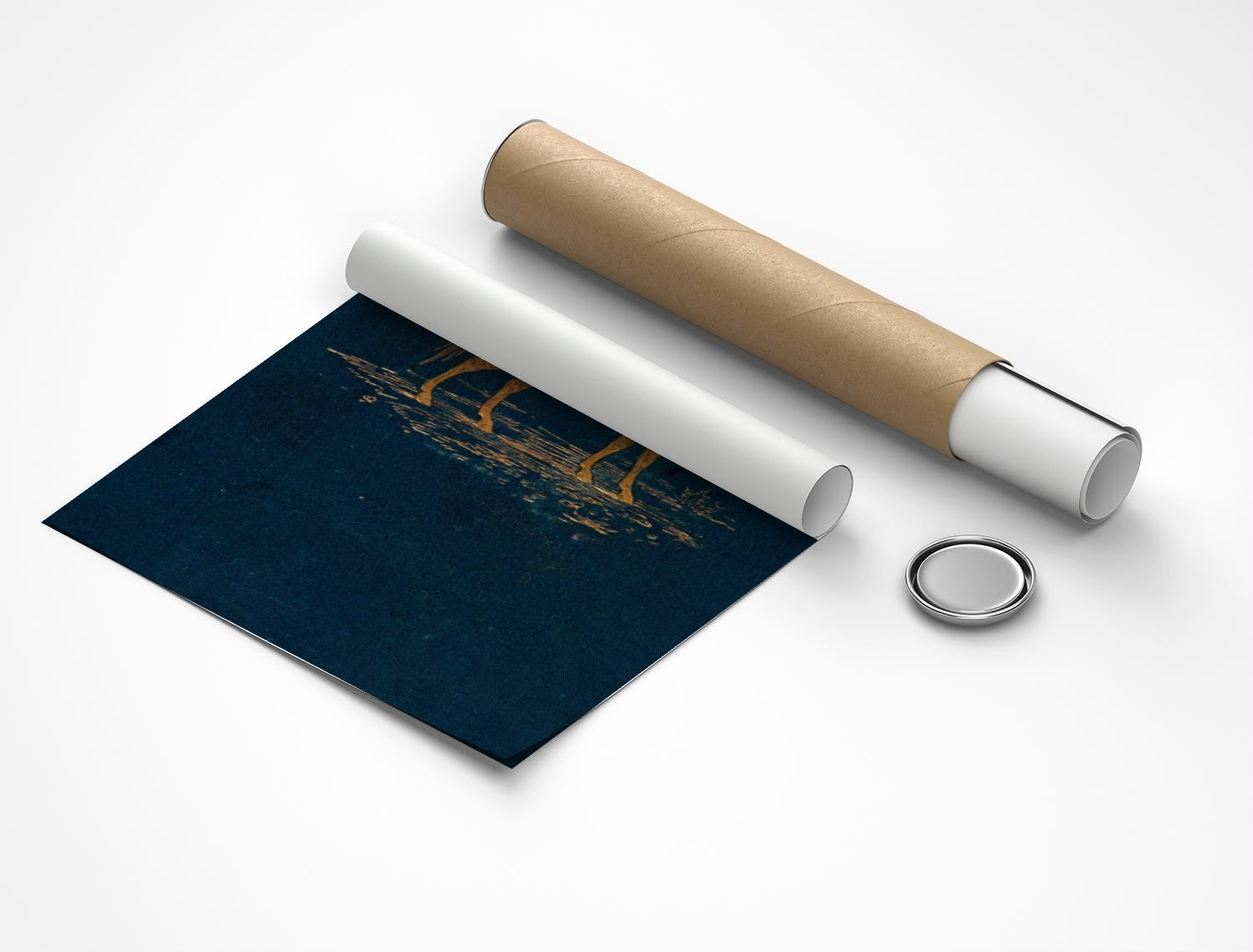 Rolled poster