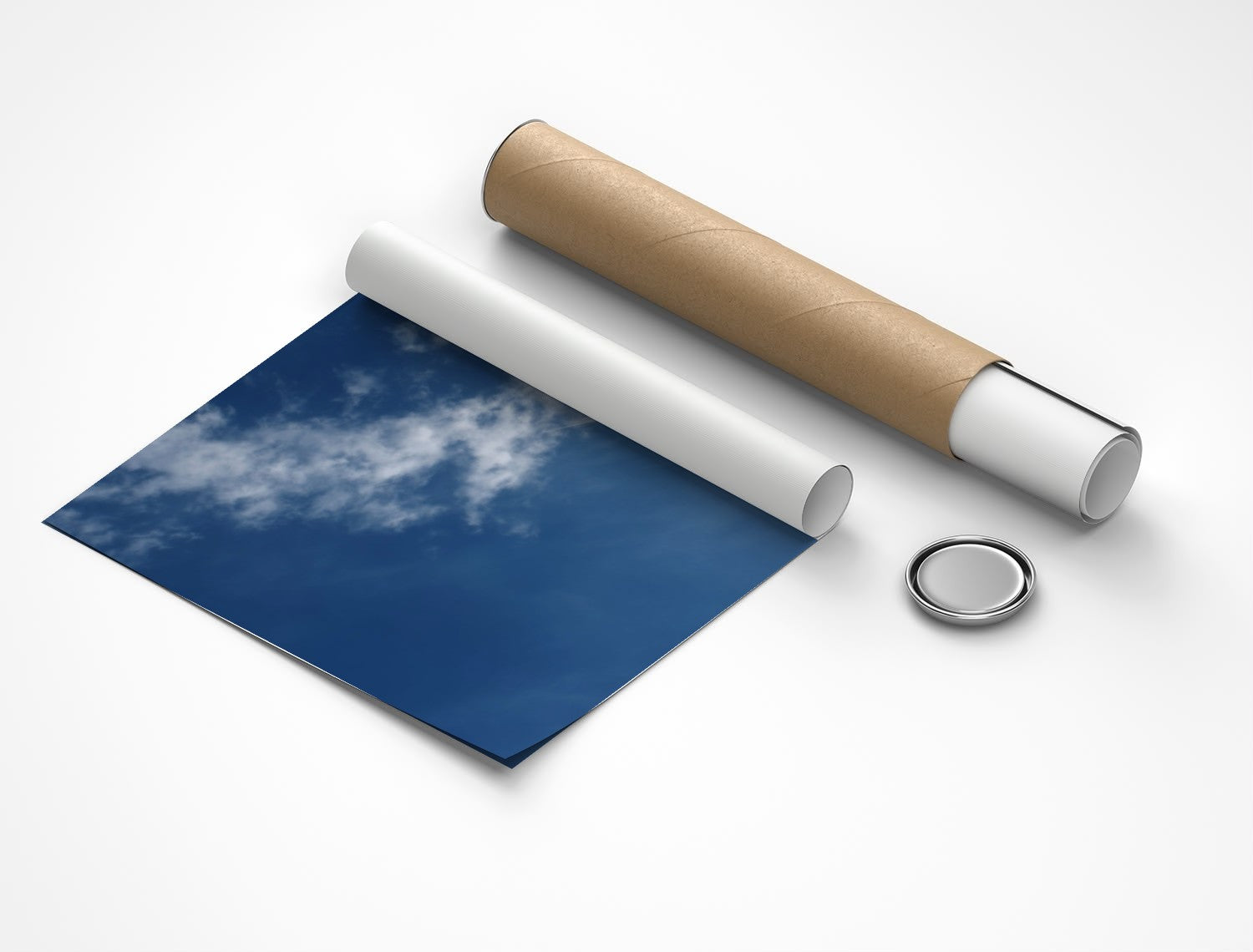 Rolled poster