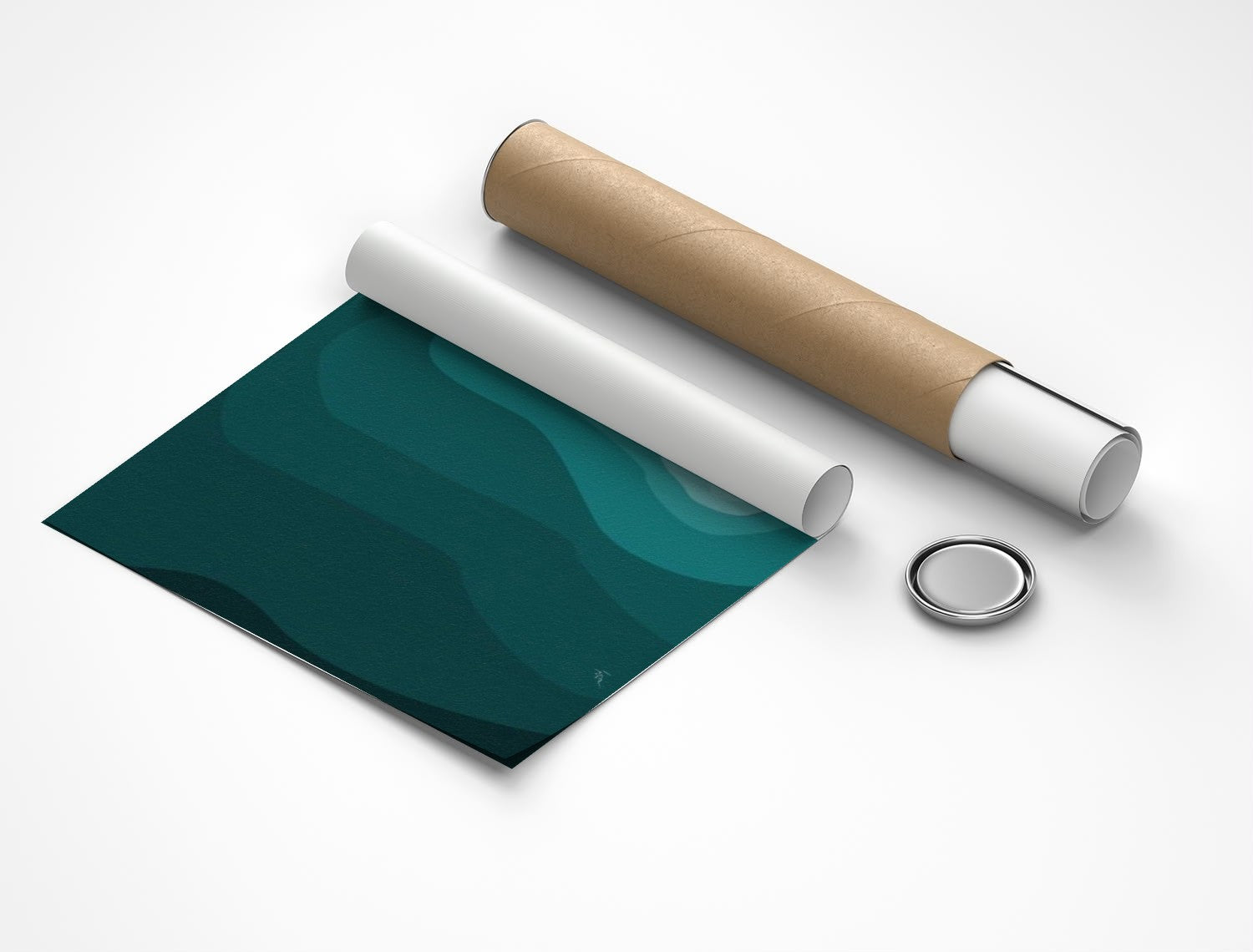 Rolled poster