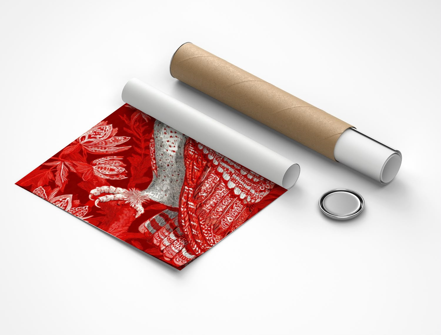 Rolled poster