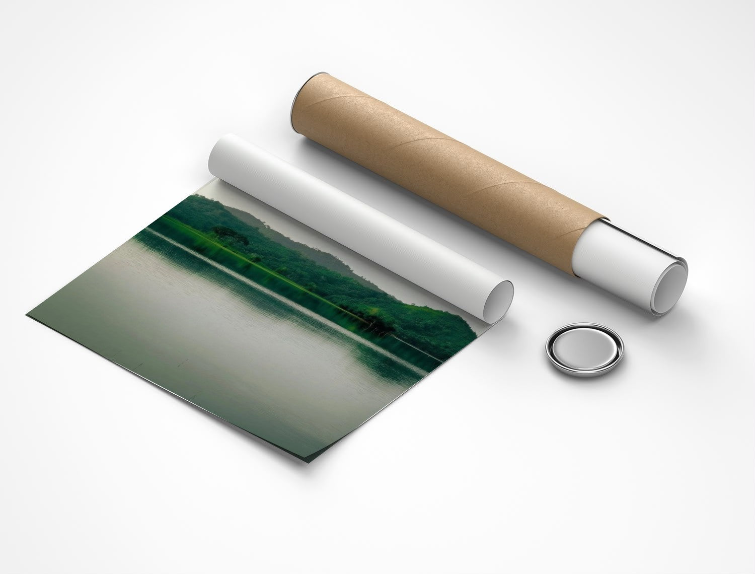Rolled poster