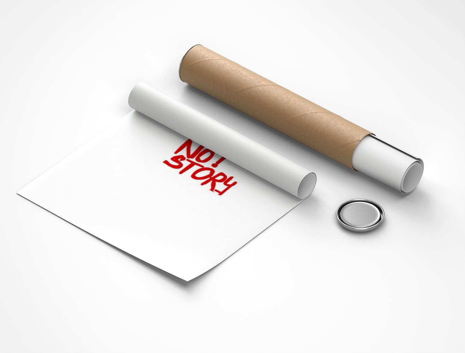 Rolled poster