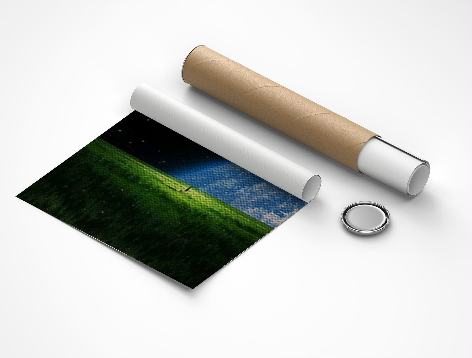 Rolled poster