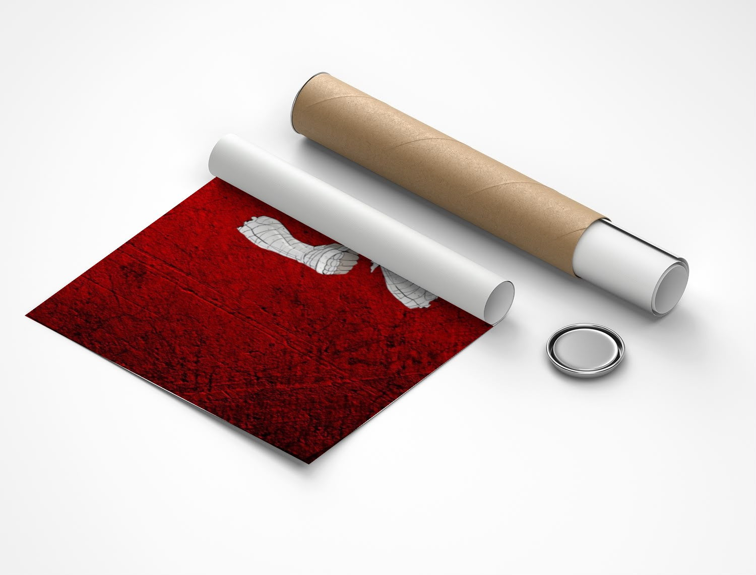 Rolled poster
