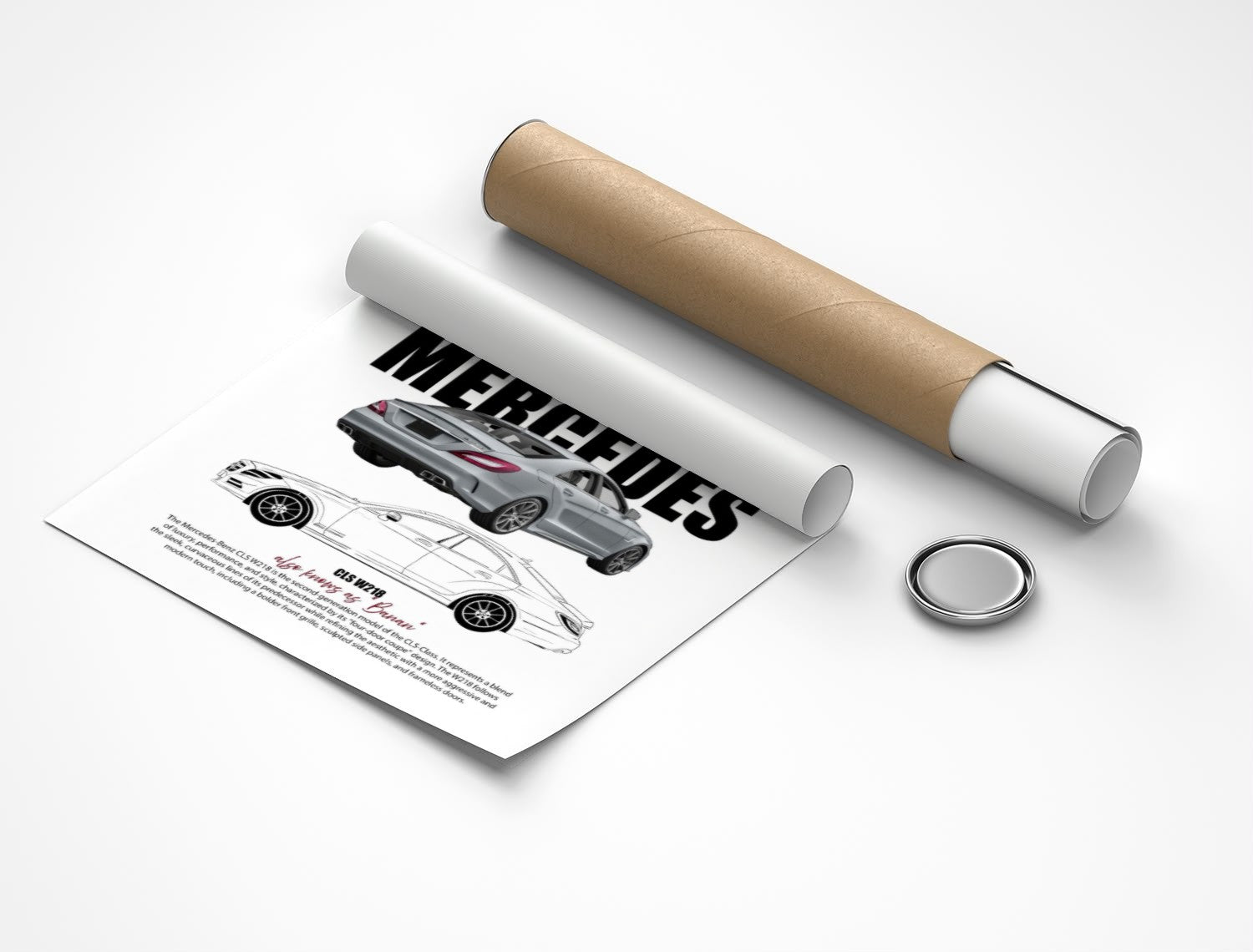 Rolled poster