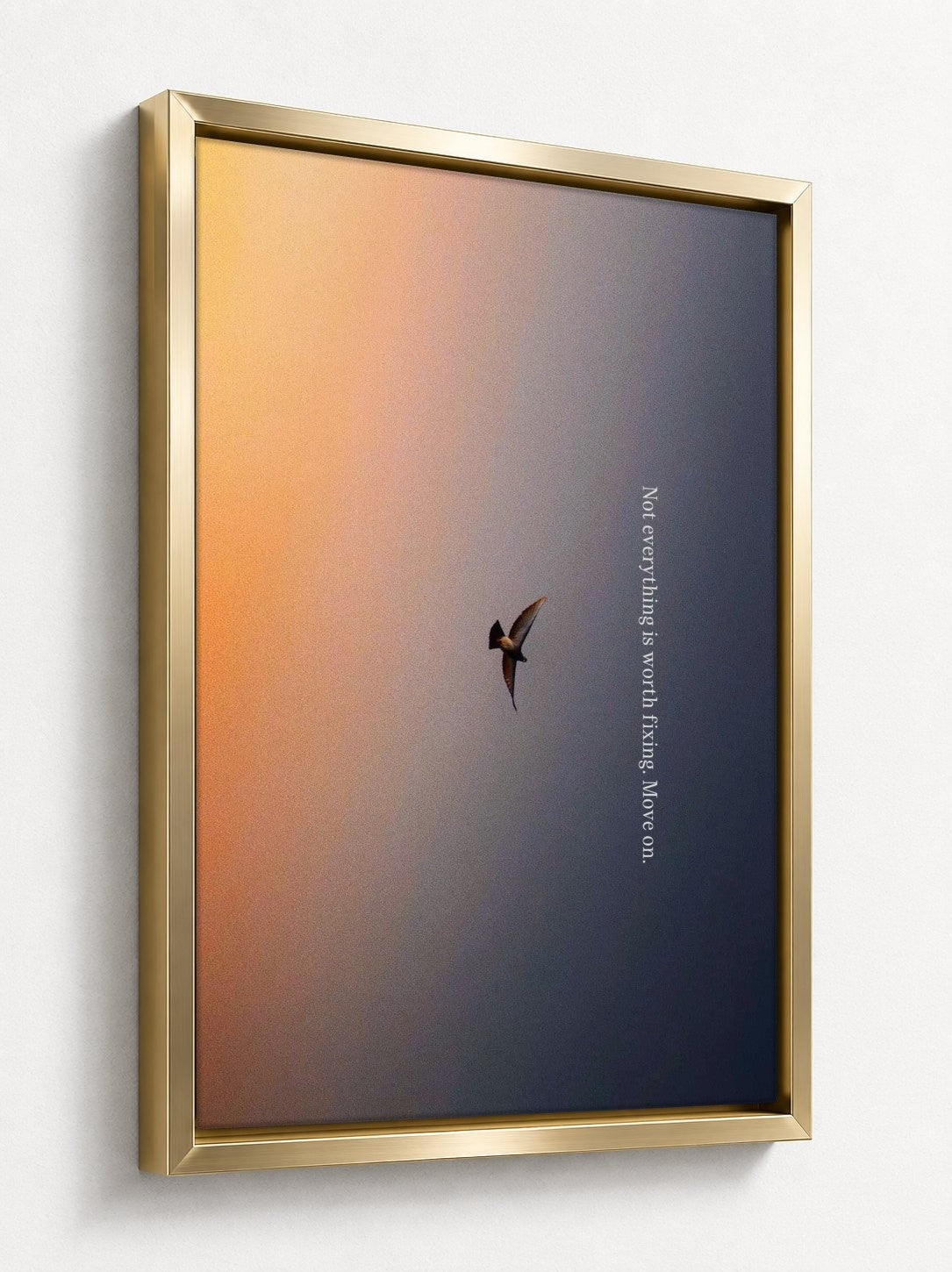 Gold floater