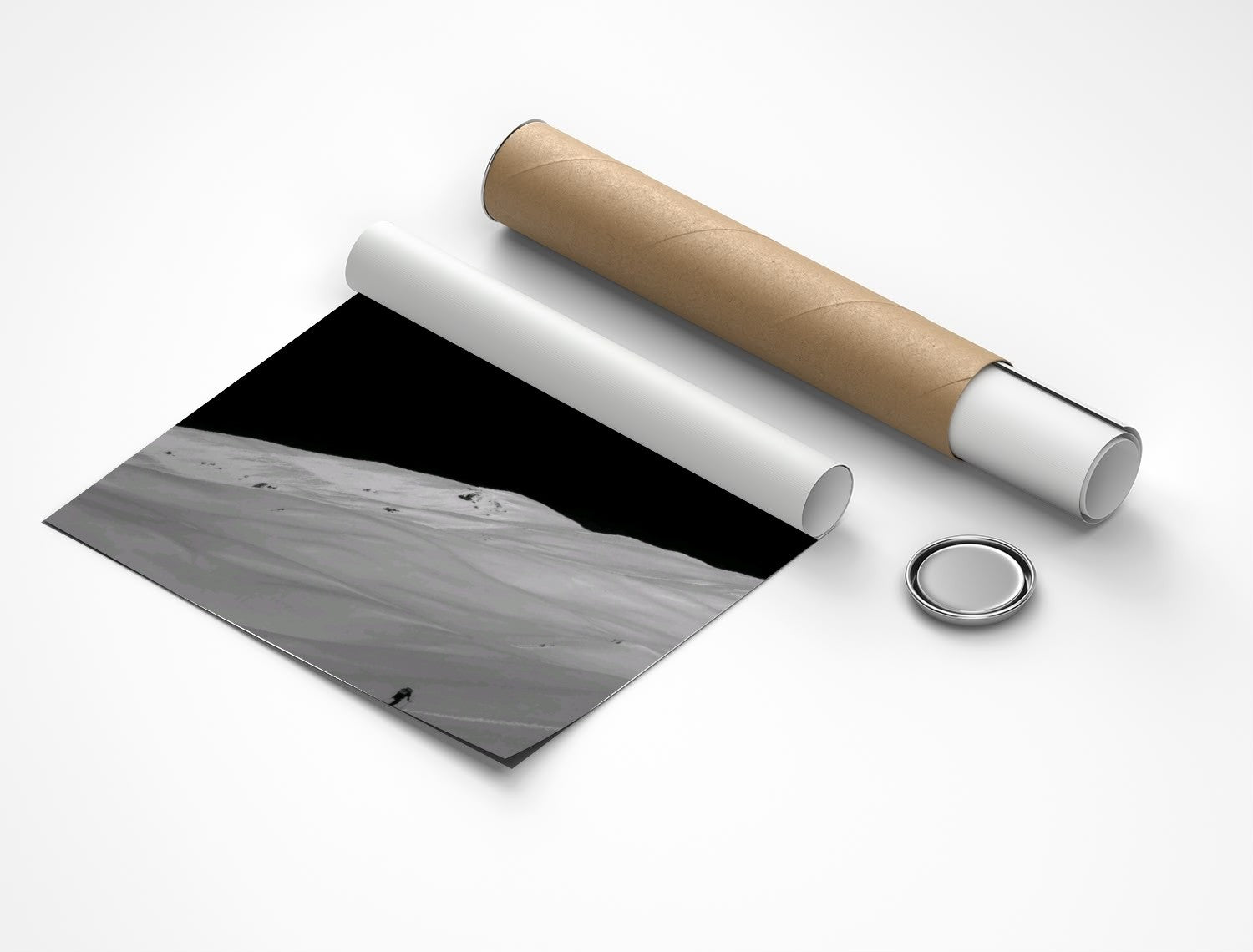 Rolled poster