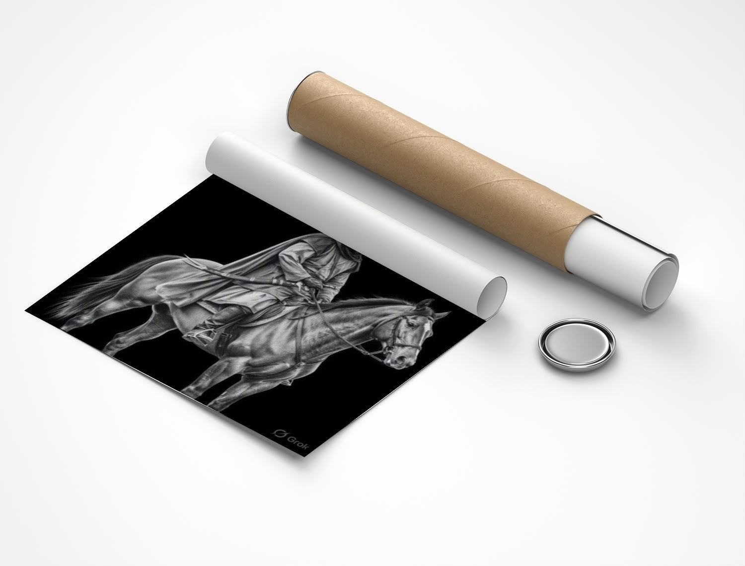 Rolled poster