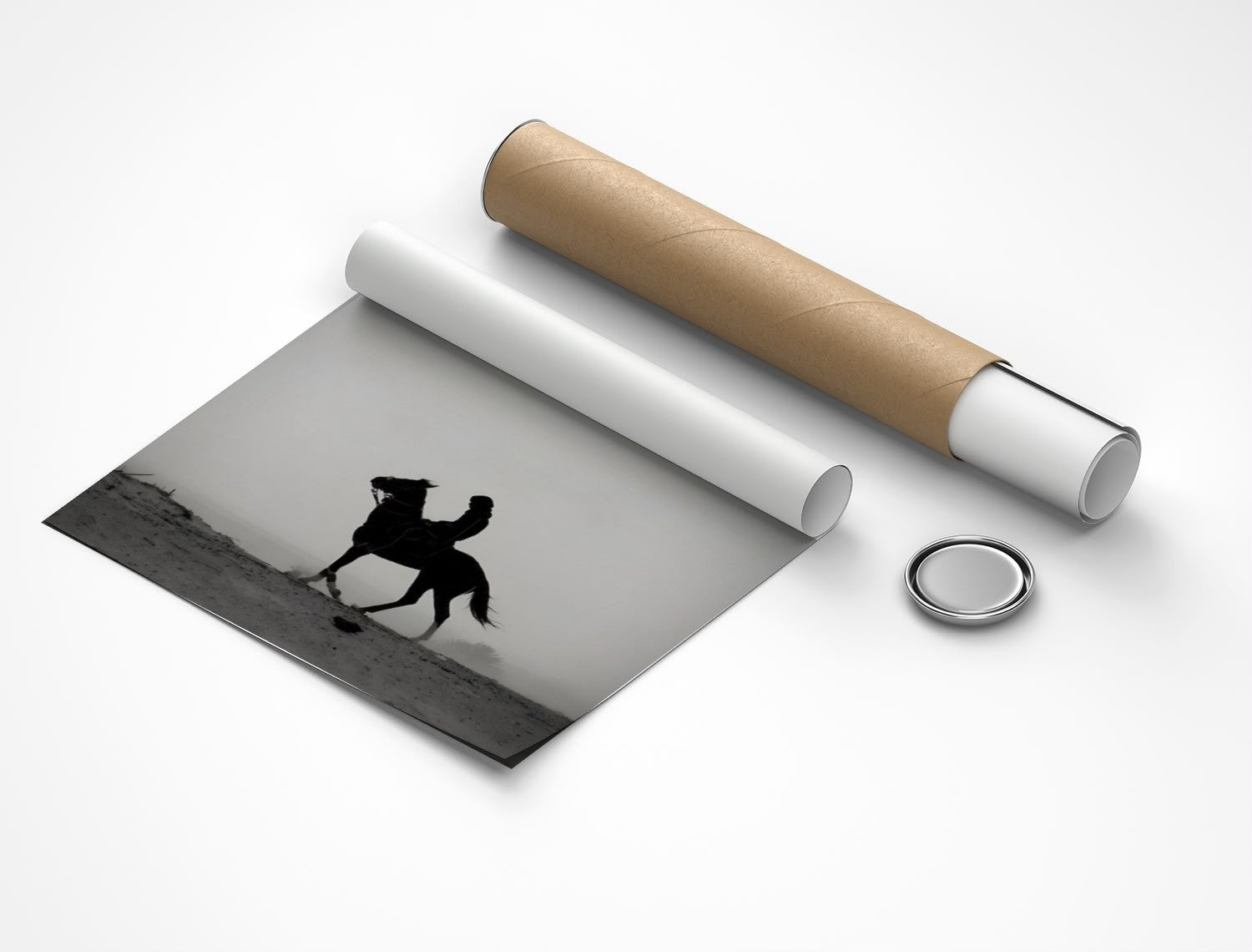 Rolled poster
