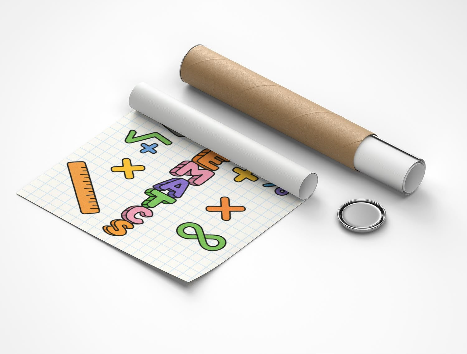 Rolled poster