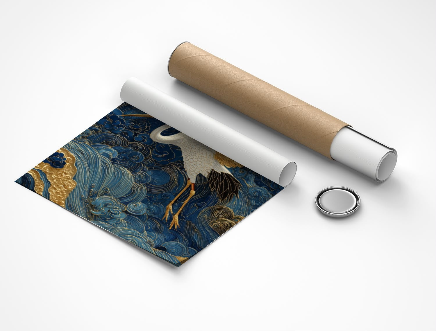 Rolled poster