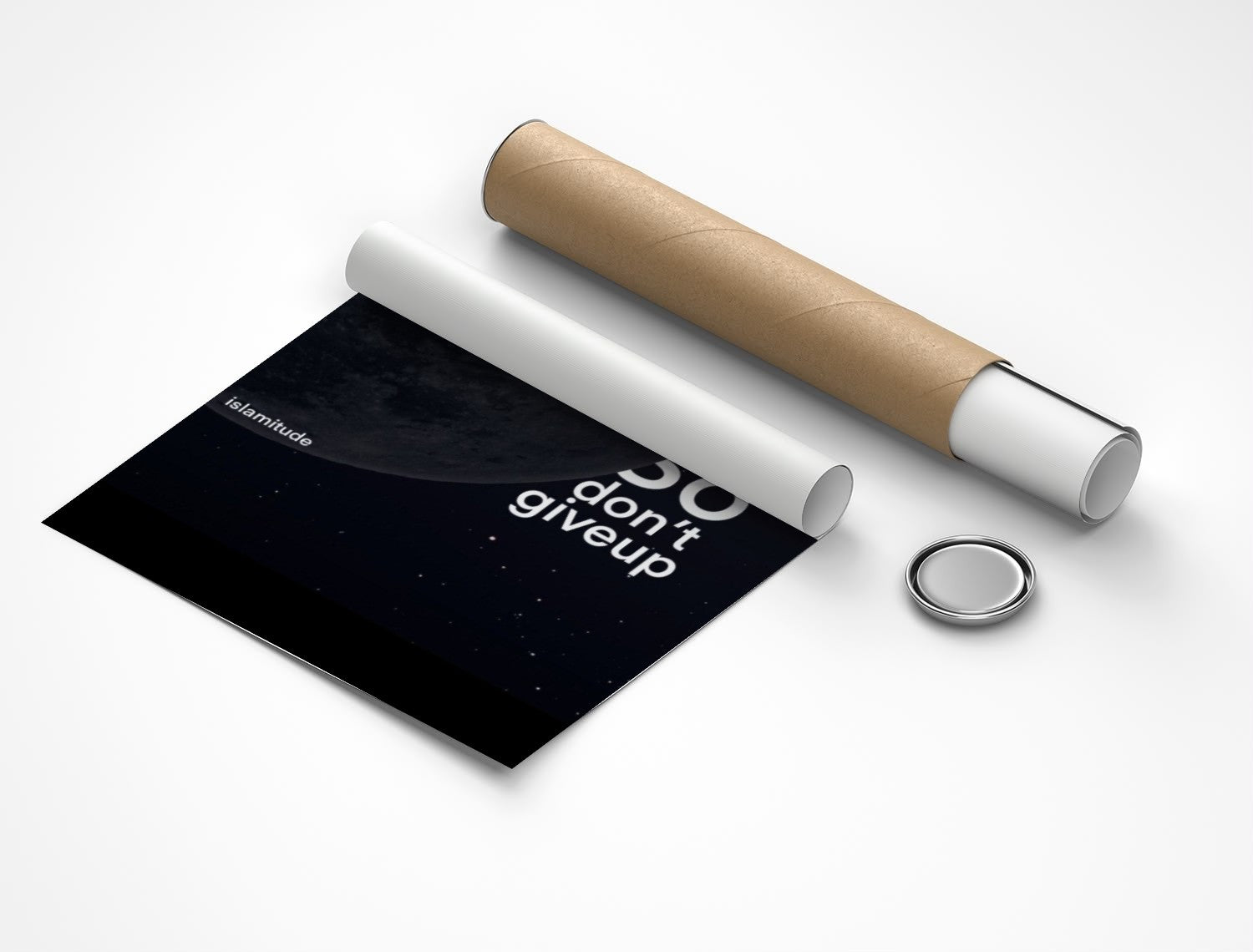 Rolled poster
