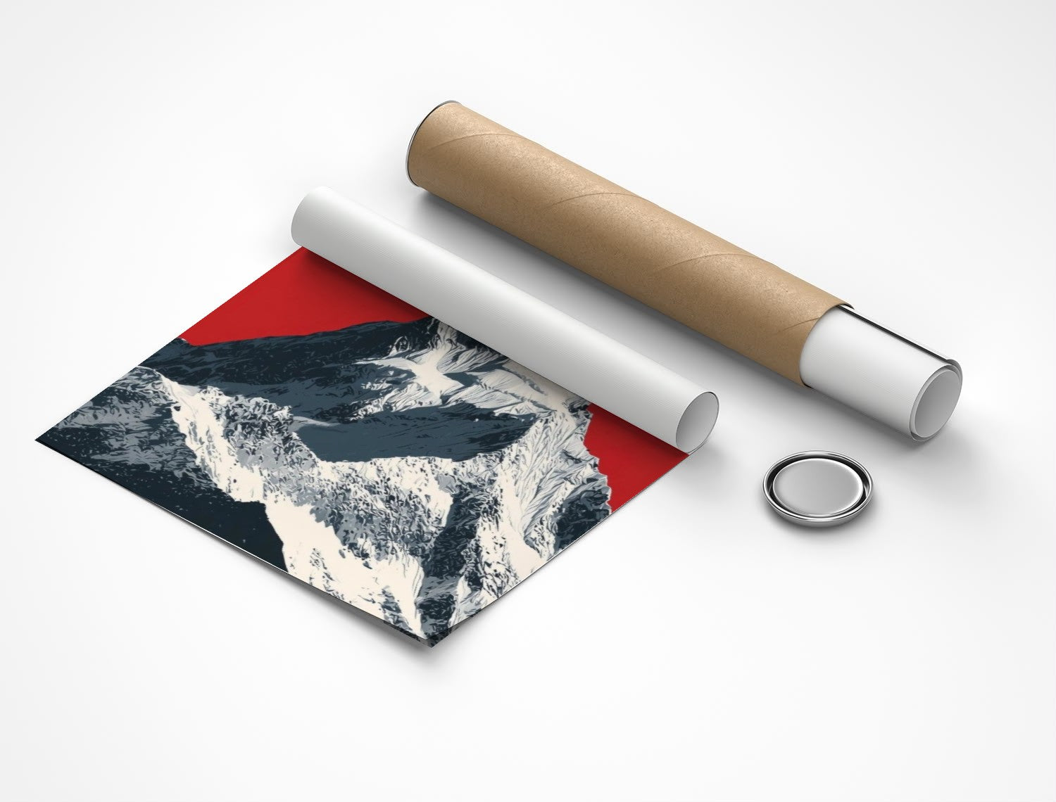 Rolled poster