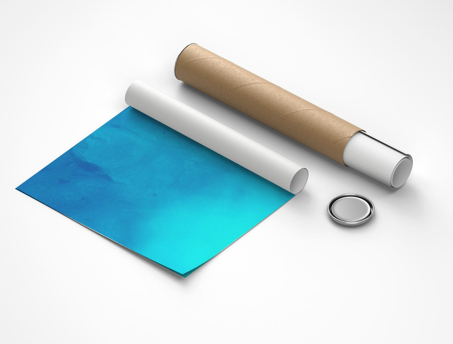 Rolled poster