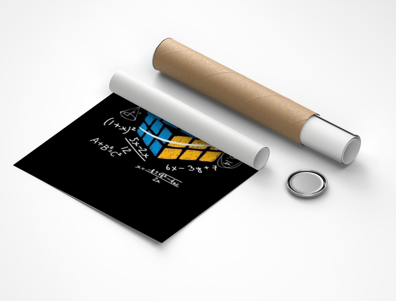 Rolled poster
