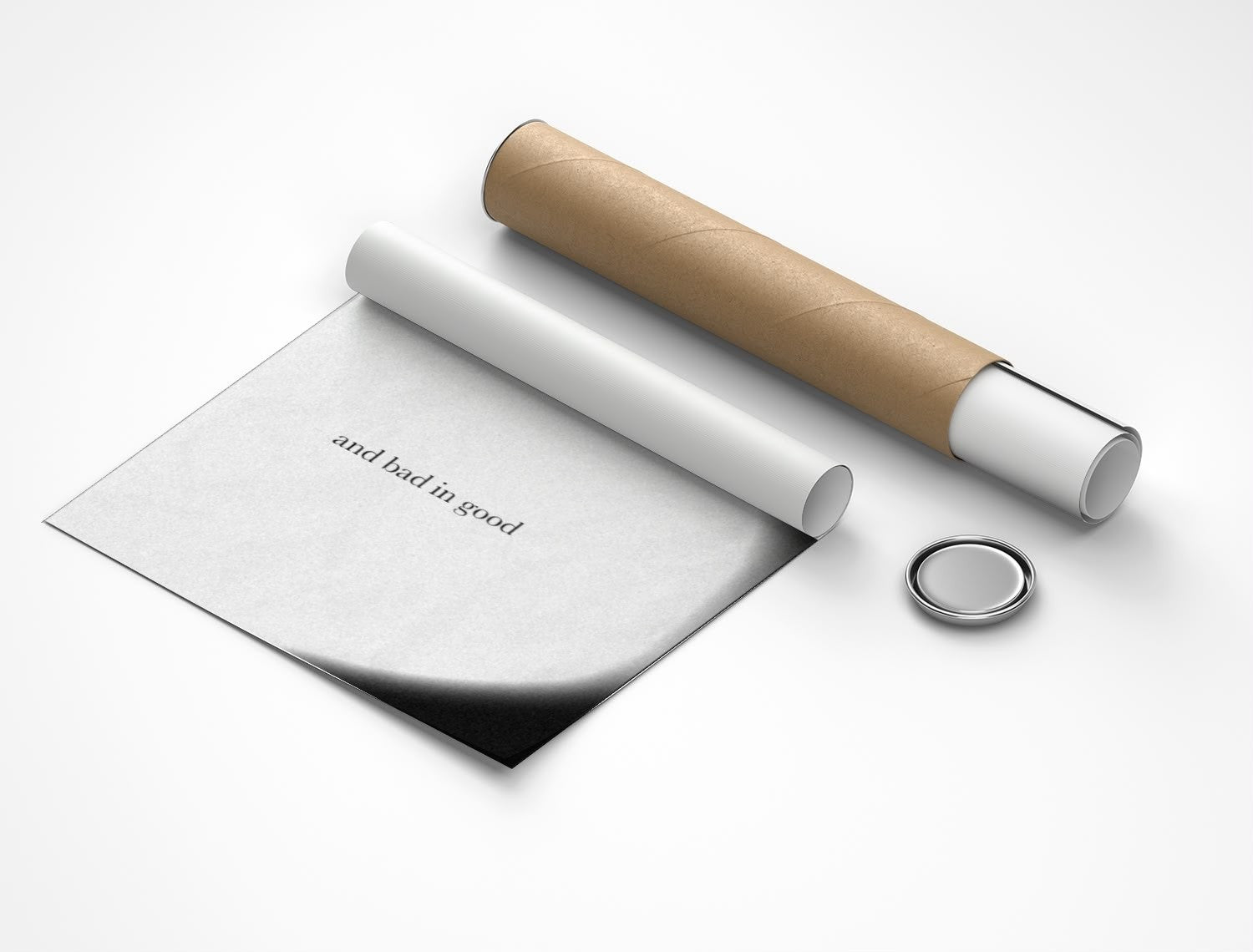 Rolled poster