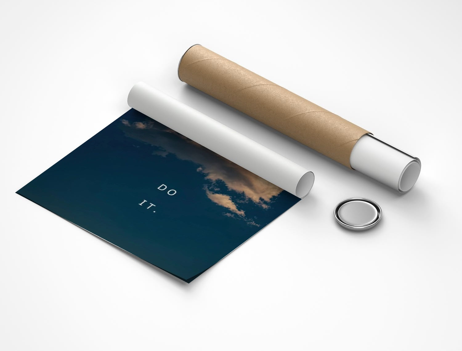 Rolled poster