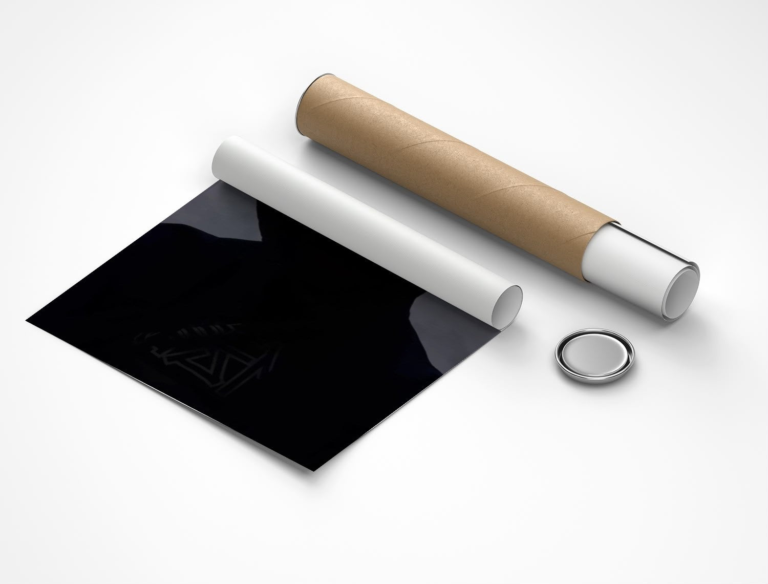 Rolled poster