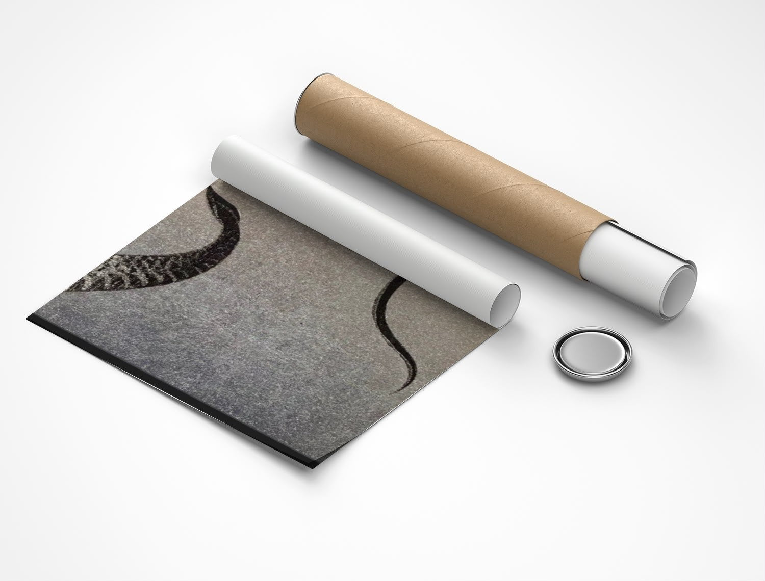 Rolled poster