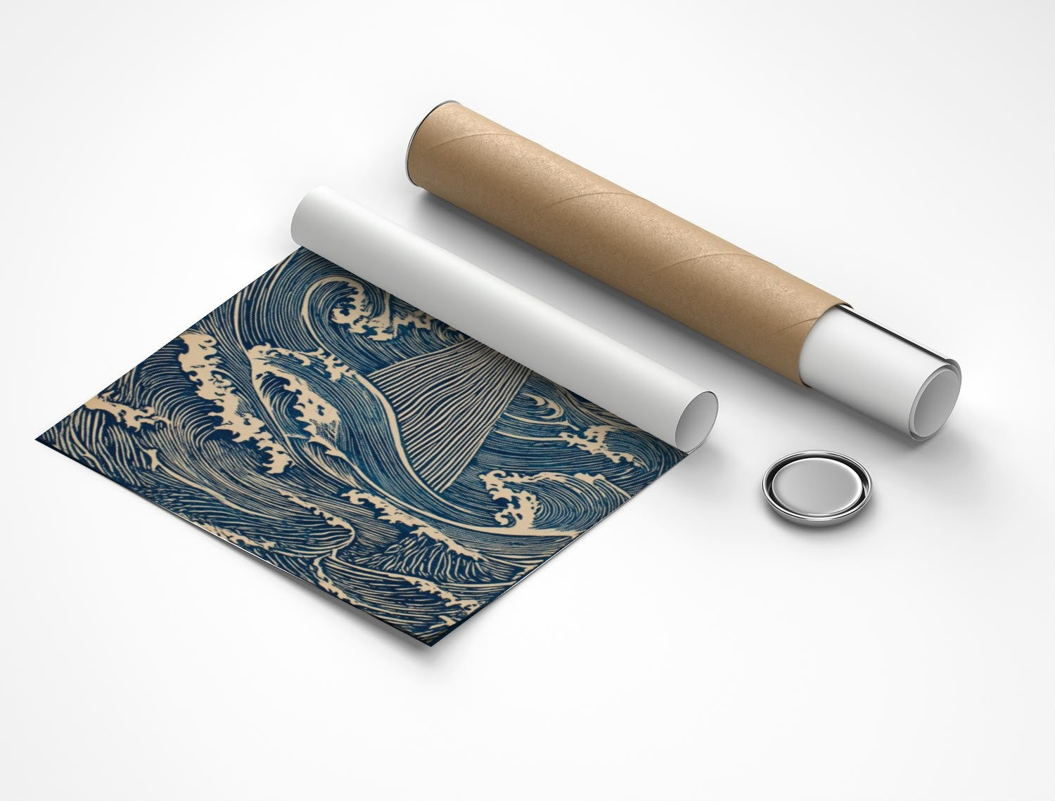 Rolled poster