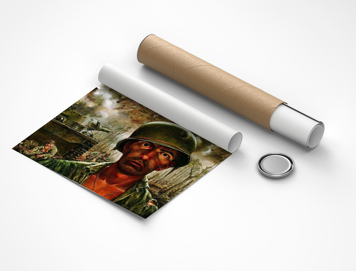 Rolled poster