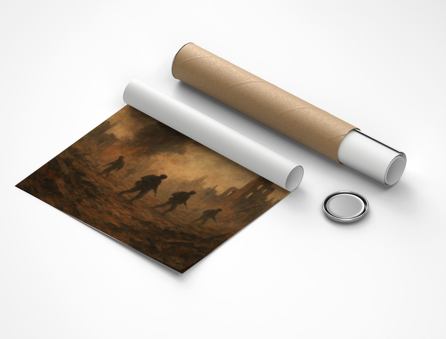 Rolled poster