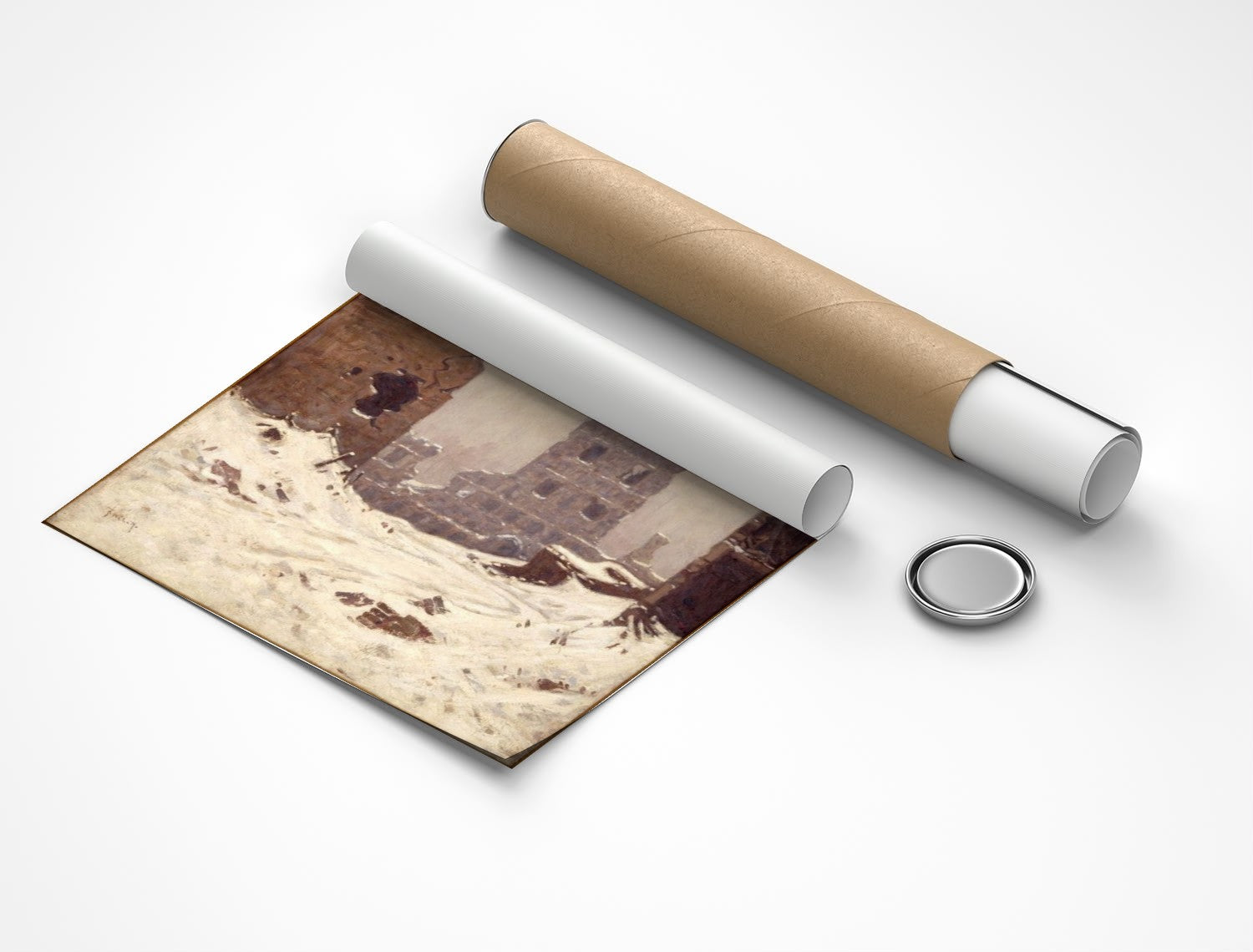 Rolled poster