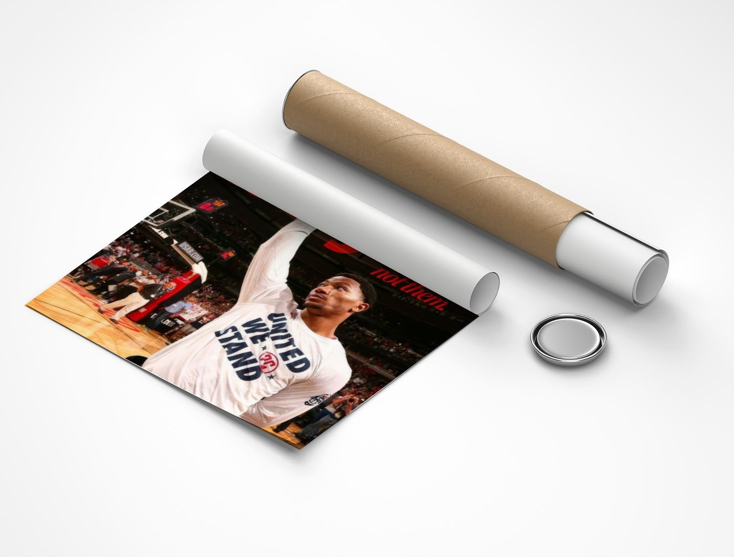 Rolled poster