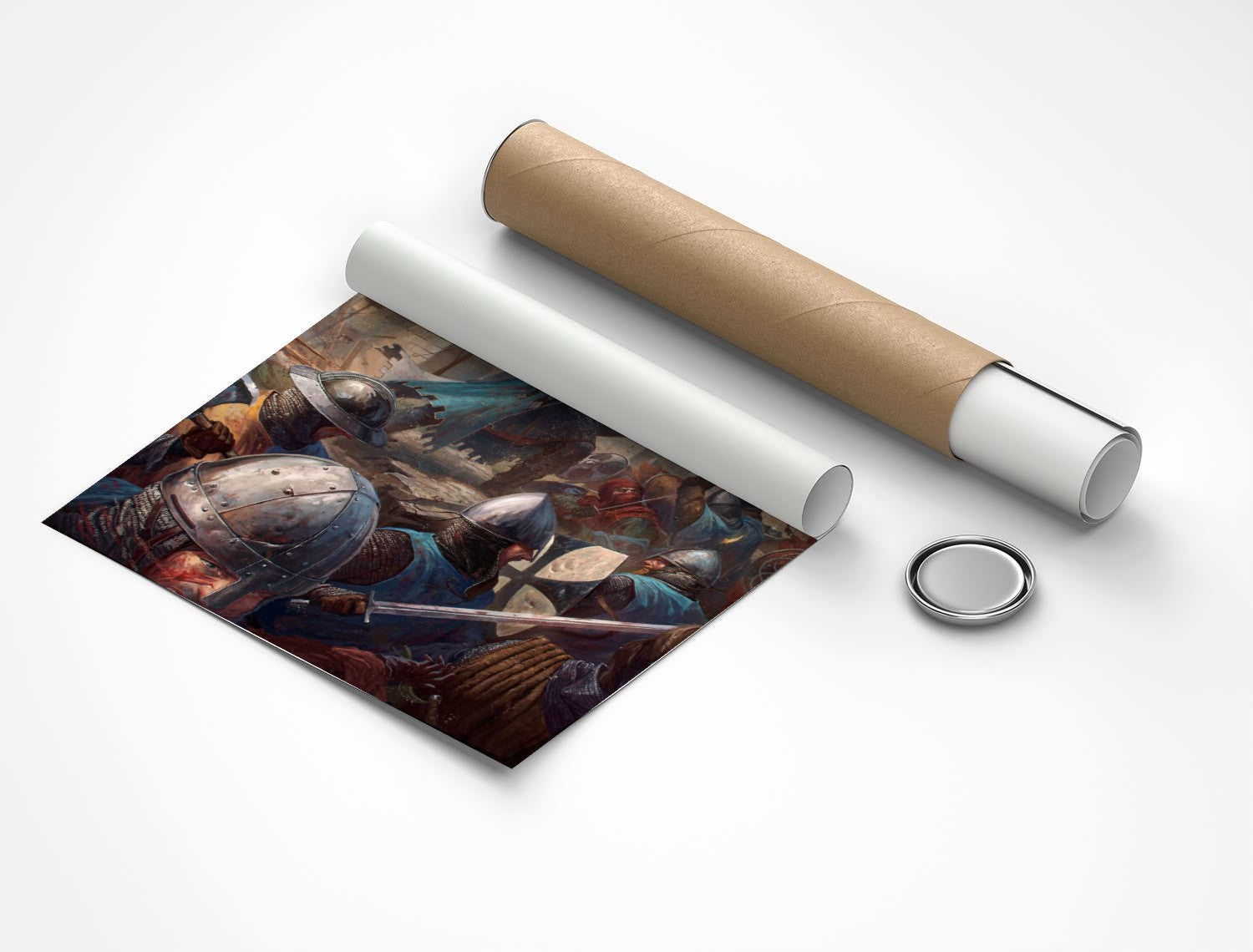 Rolled poster