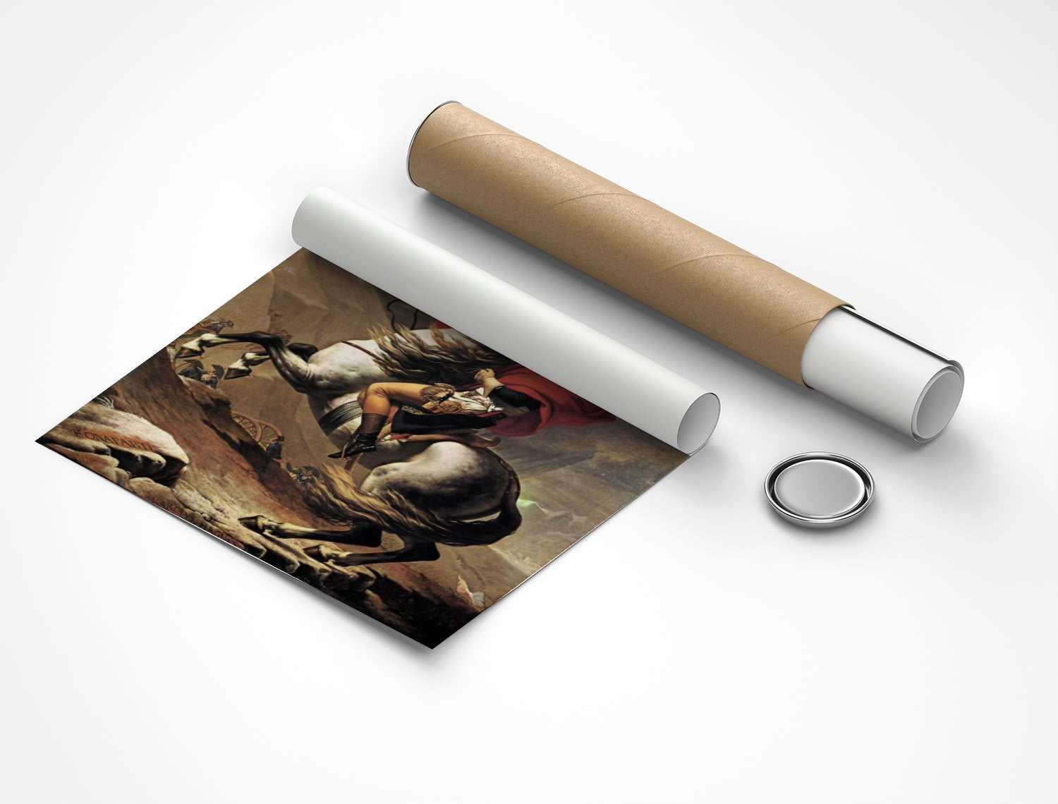 Rolled poster