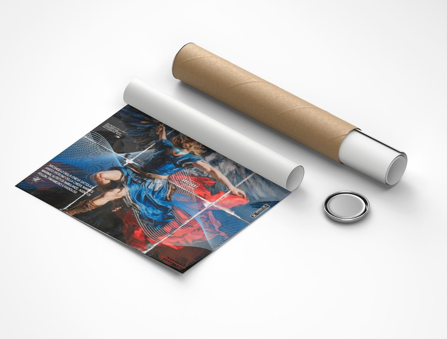 Rolled poster
