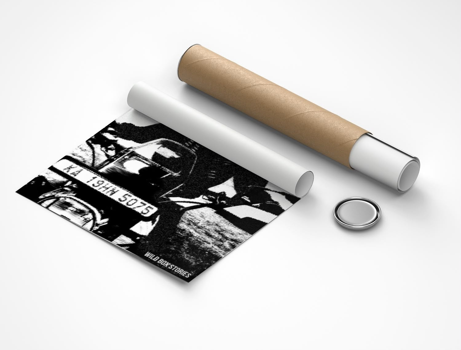 Rolled poster