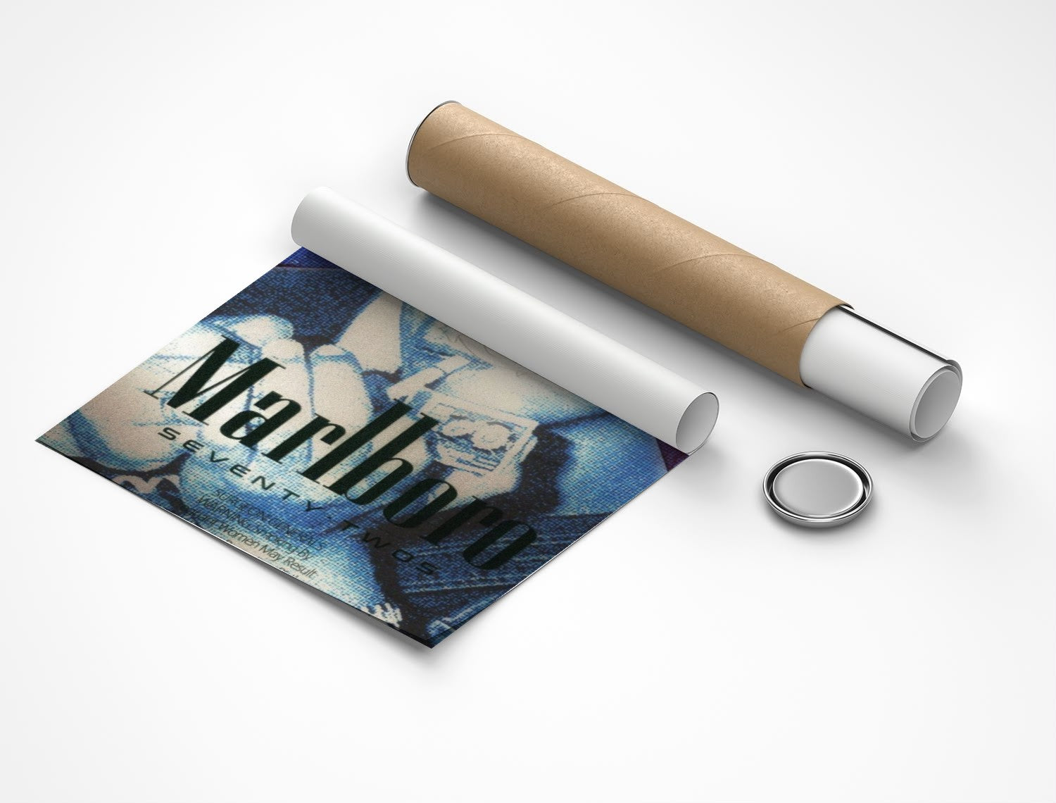 Rolled poster
