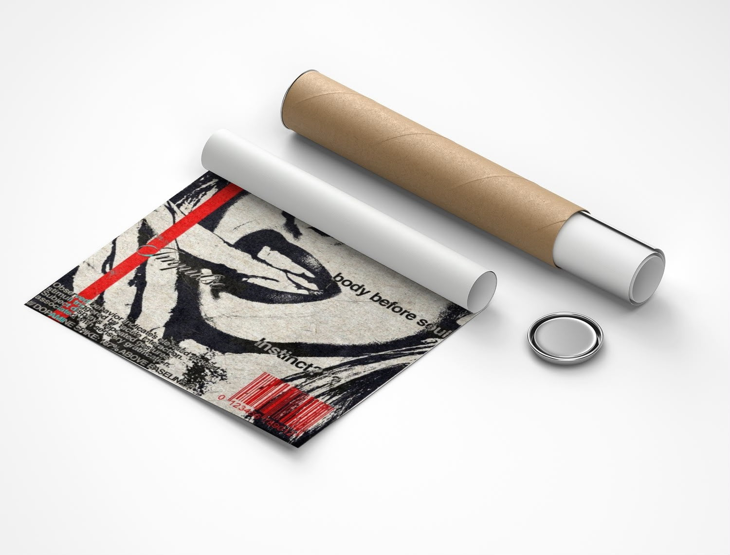 Rolled poster