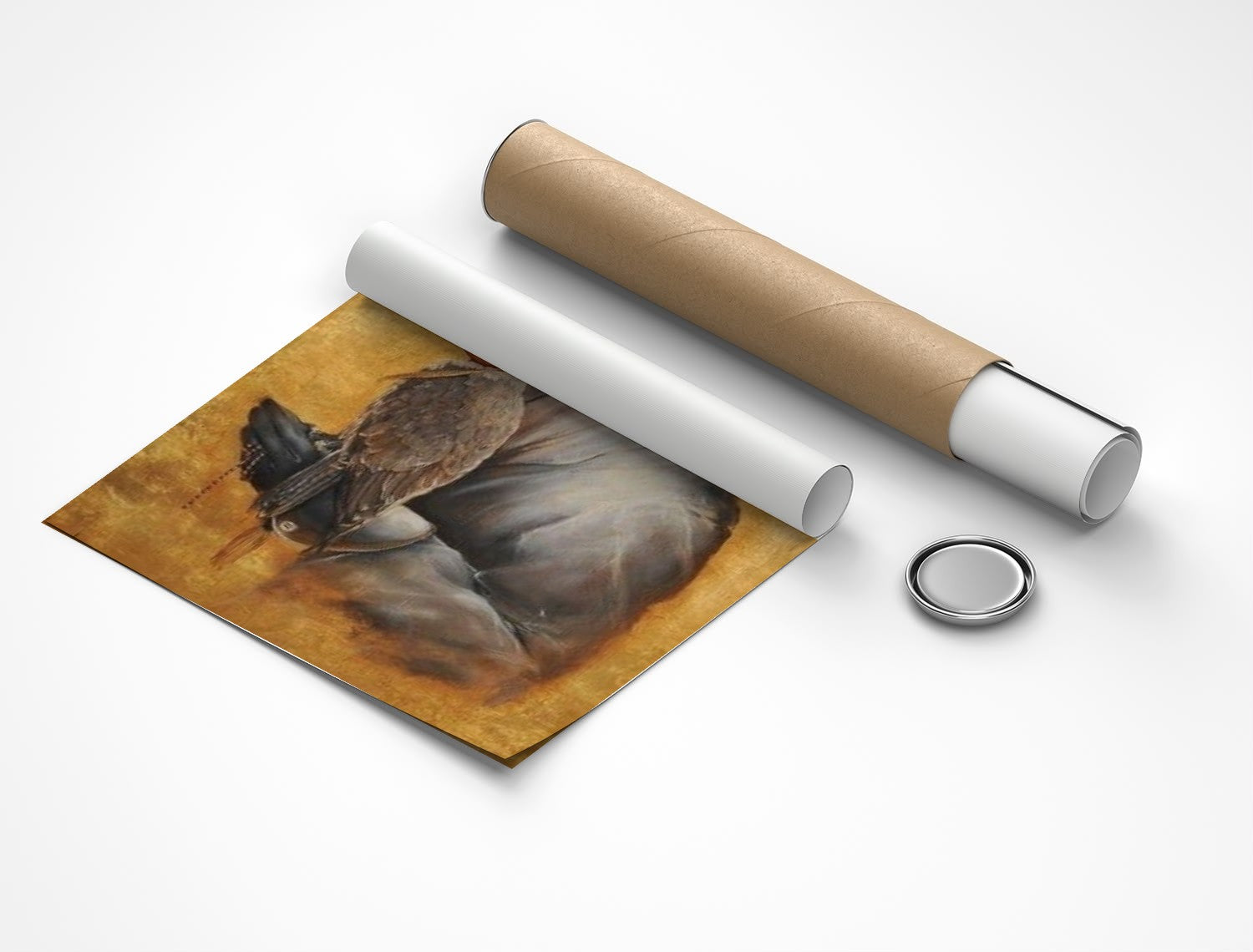 Rolled poster
