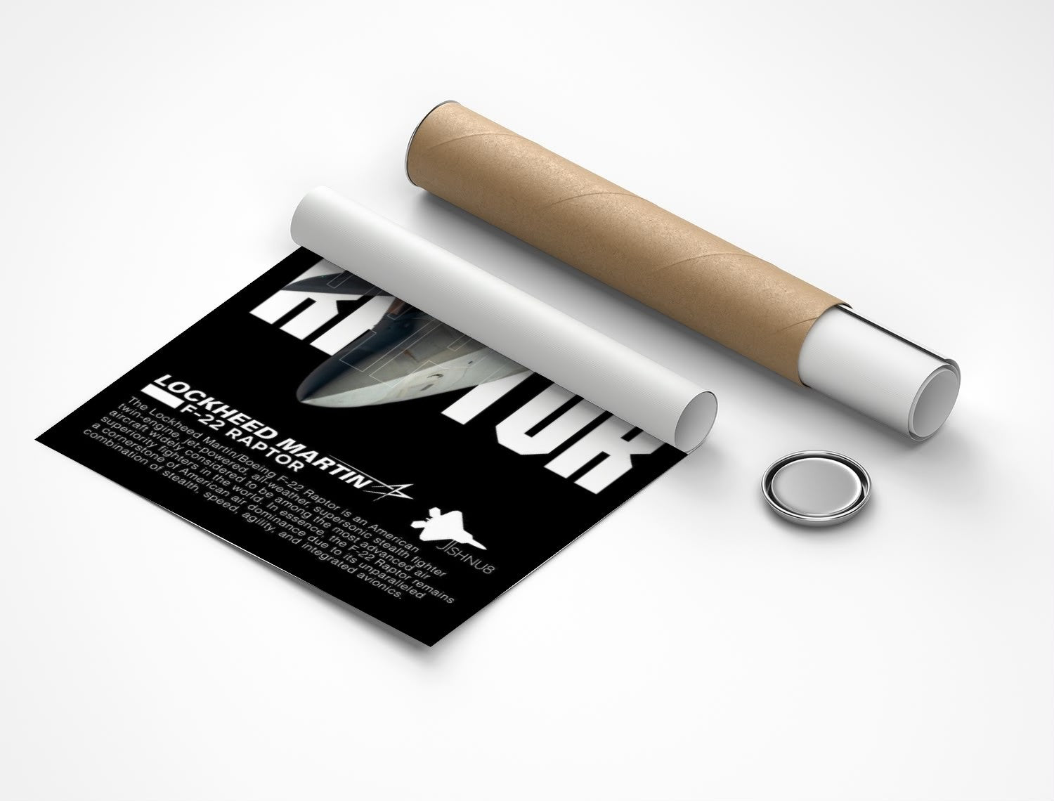 Rolled poster