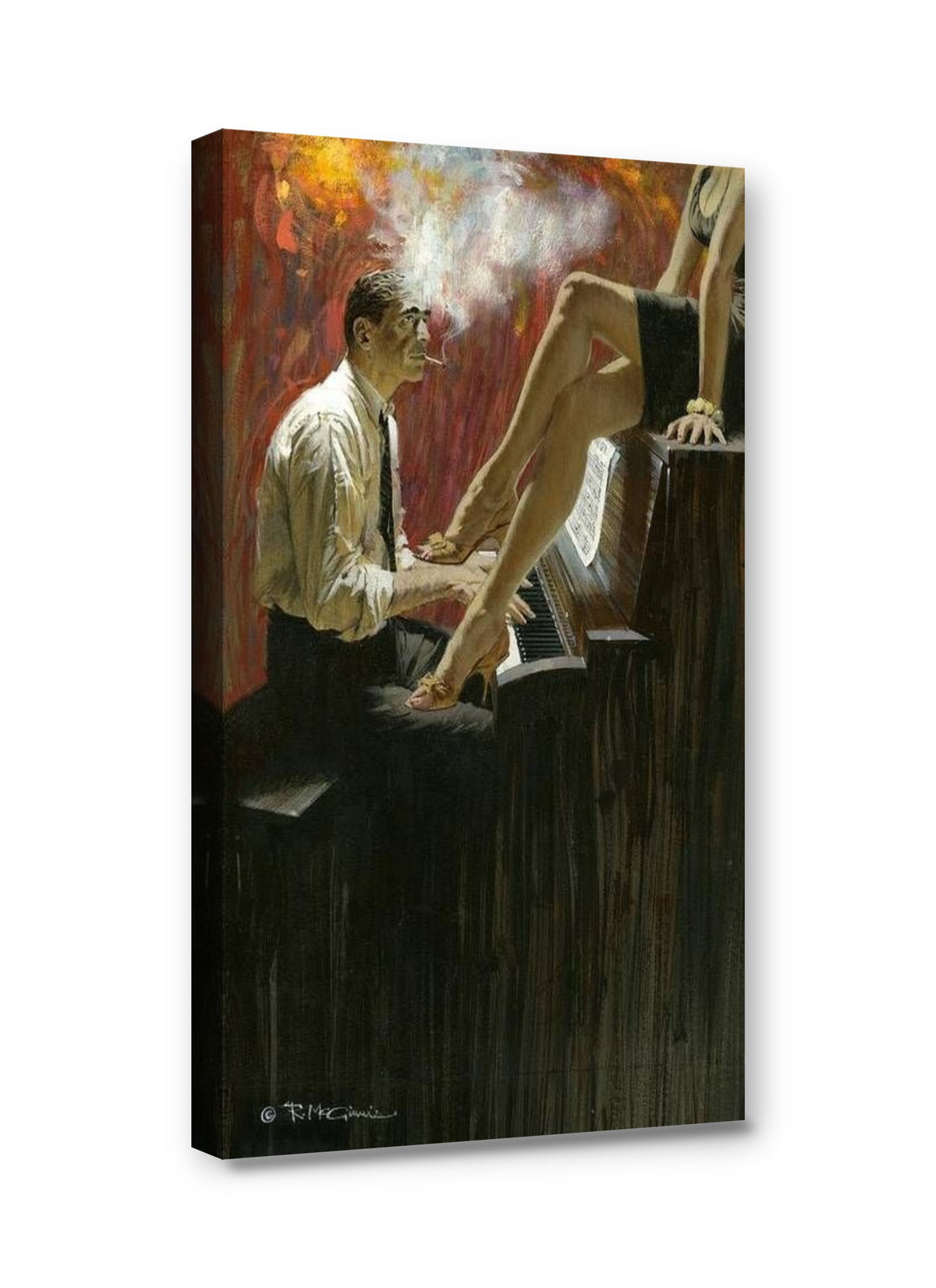 Framed canvas