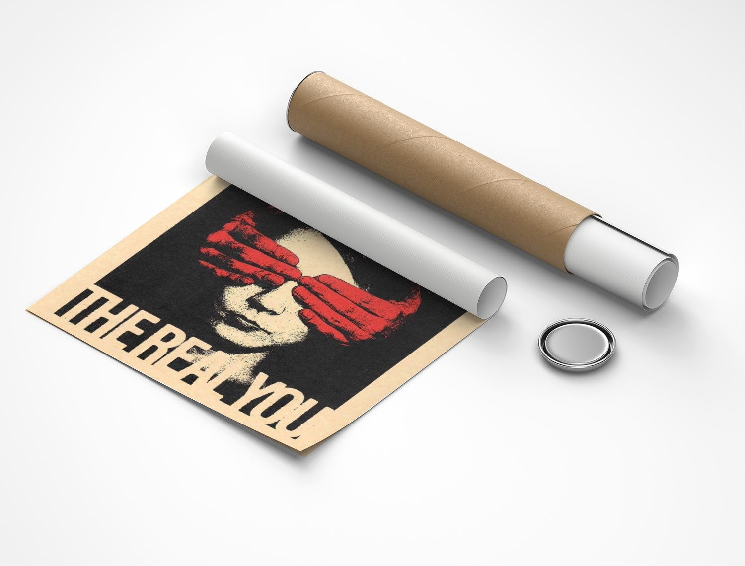 Rolled poster