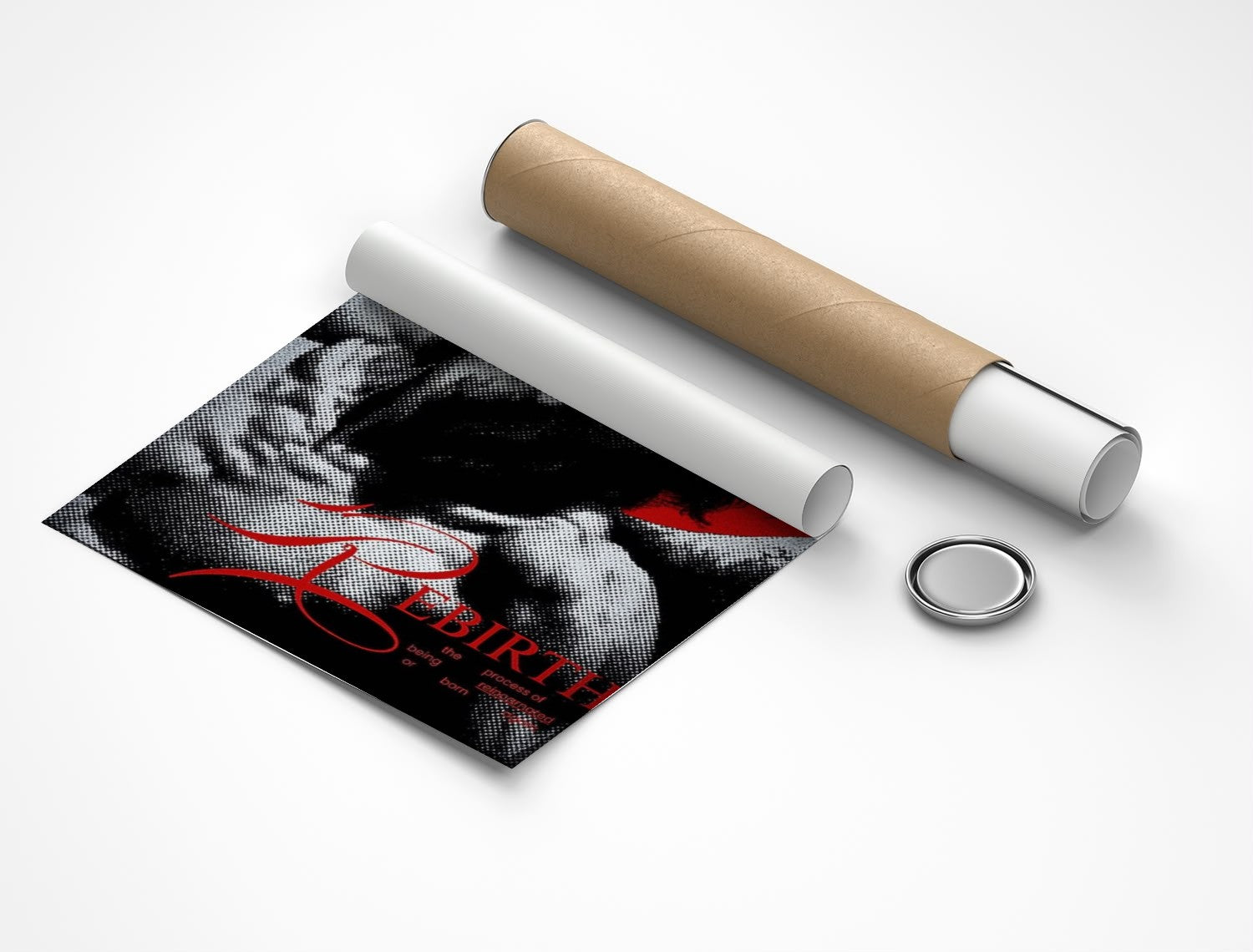 Rolled poster