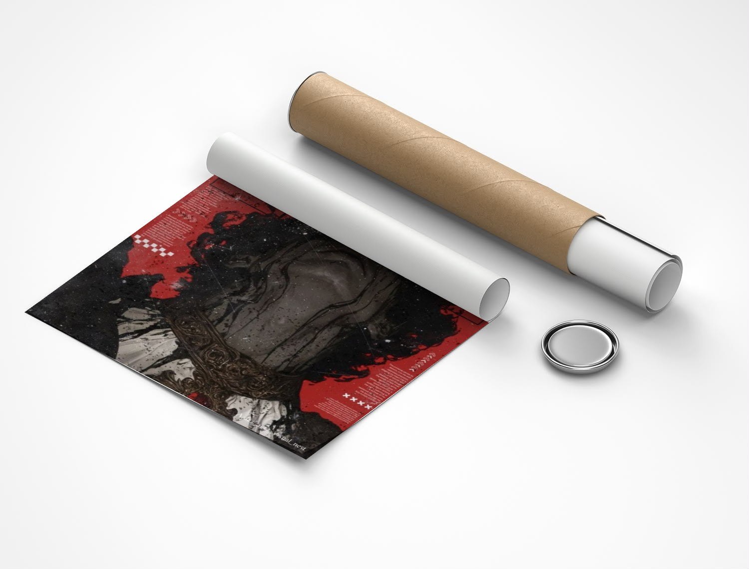 Rolled poster