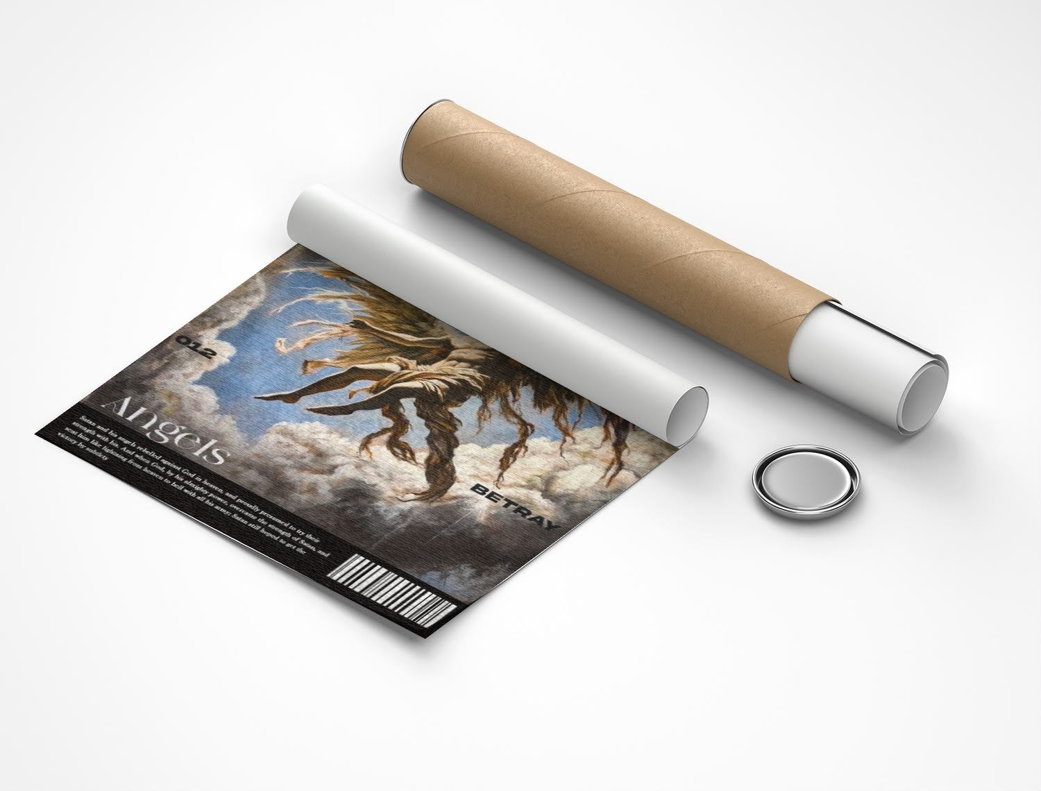 Rolled poster