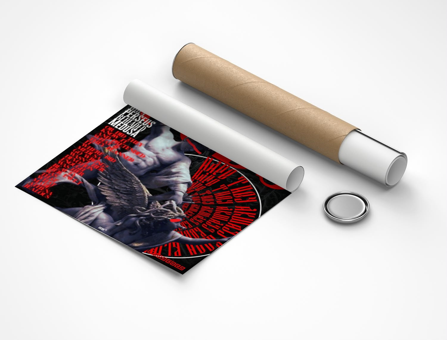Rolled poster