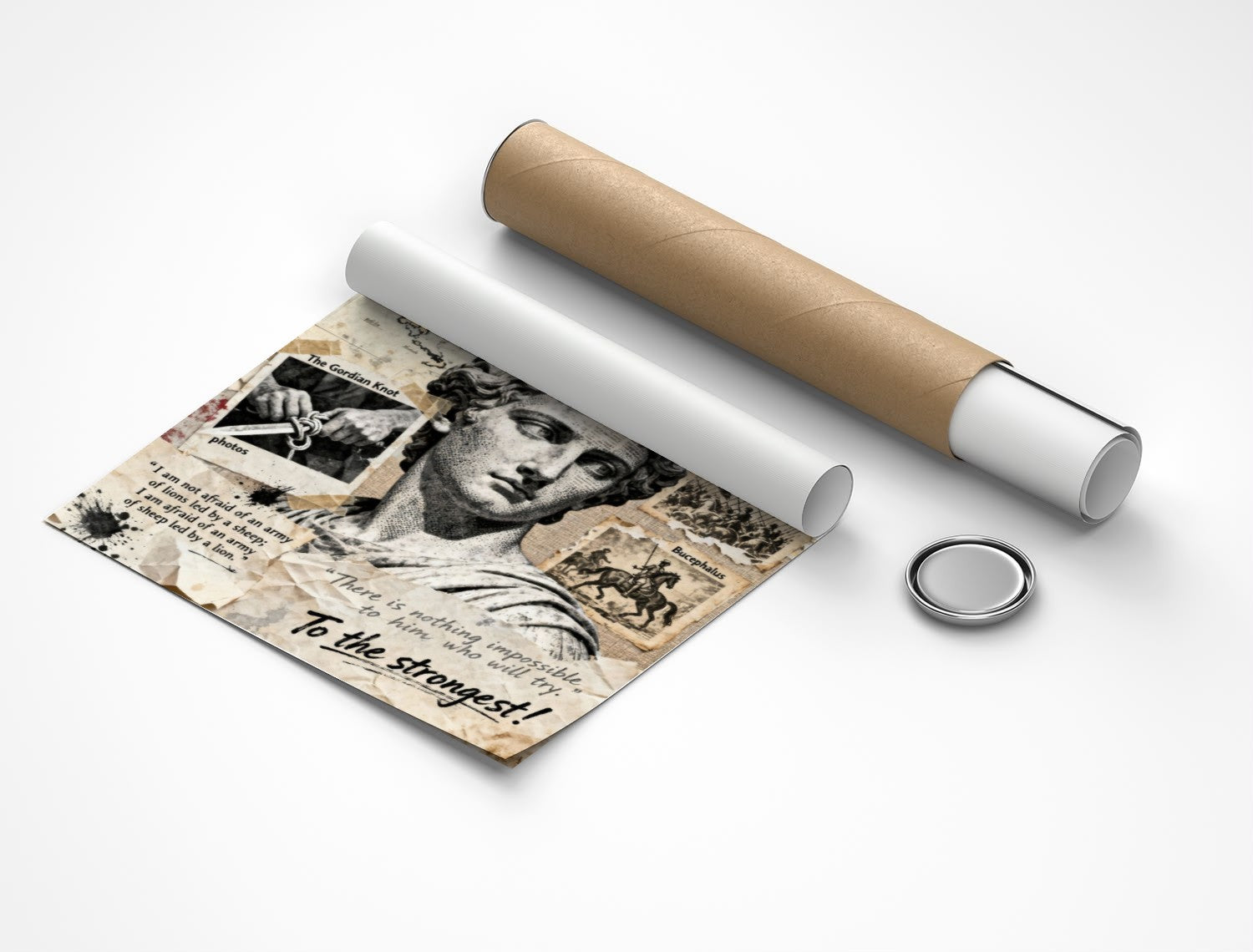 Rolled poster