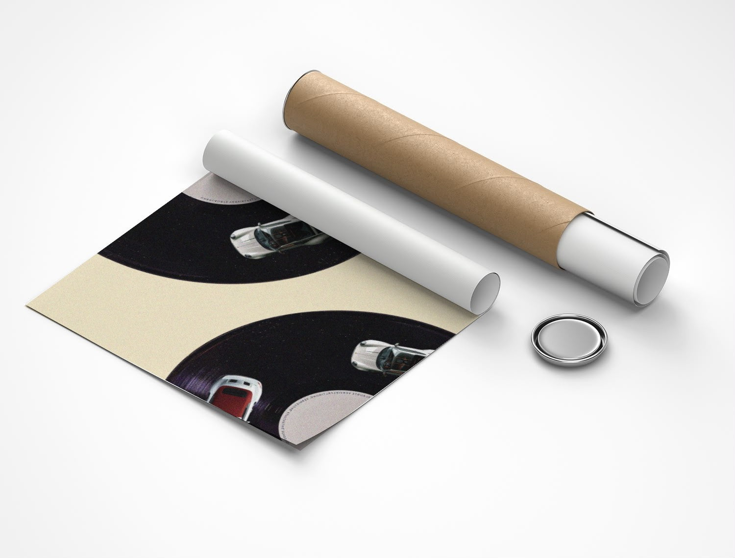 Rolled poster
