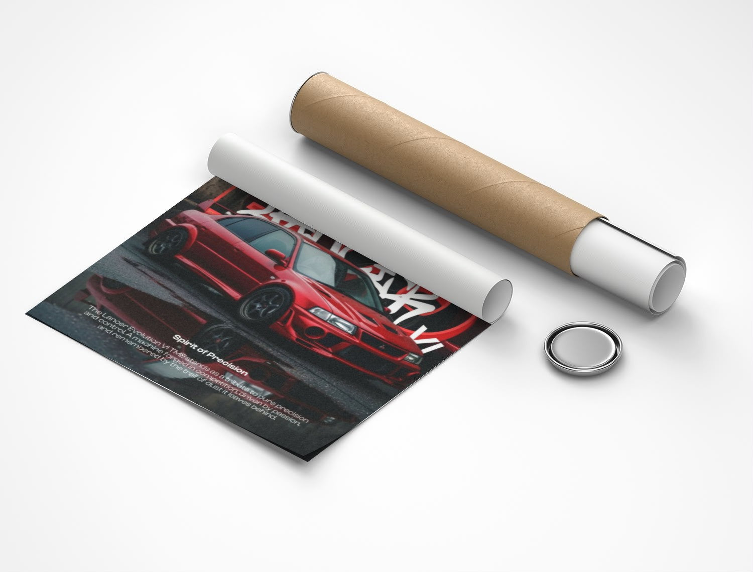 Rolled poster